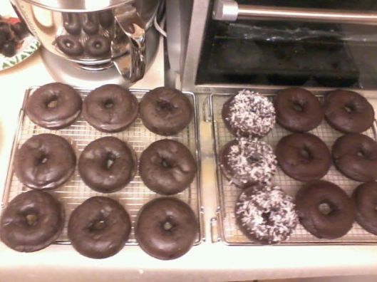 Sour Cream Chocolate Glazed