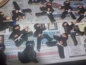 Ninja cookies