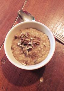 Irish Oatmeal, Pumpkin Pie Edition
